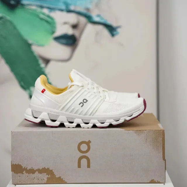 On CloudTec White Yellow Red