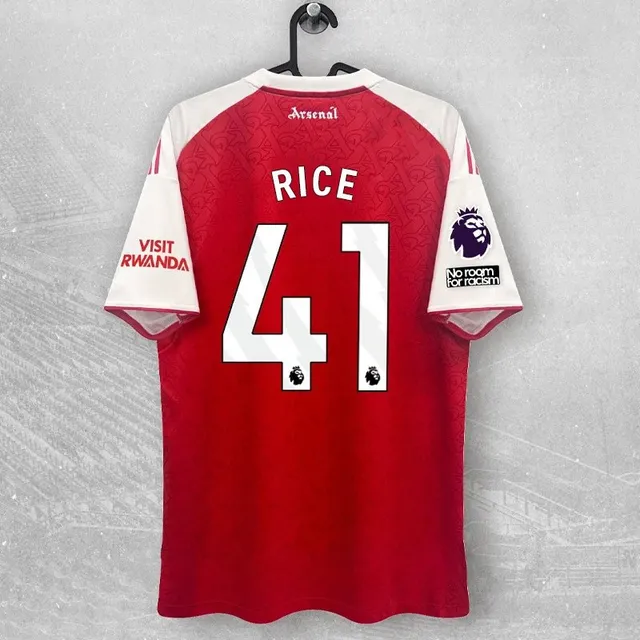 Arsenal Home Jersey Rice 41