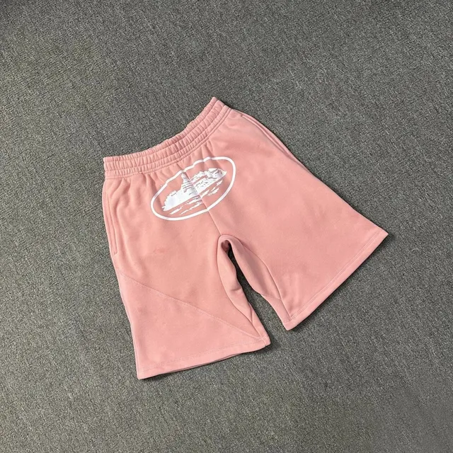 Fleece Shorts Graphic Print