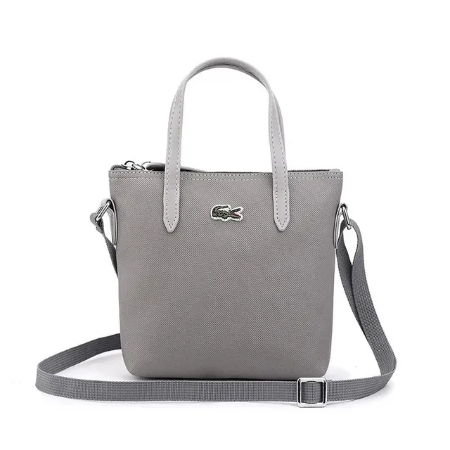 Lacoste Petit Piqué Mini Bag Classic Grey