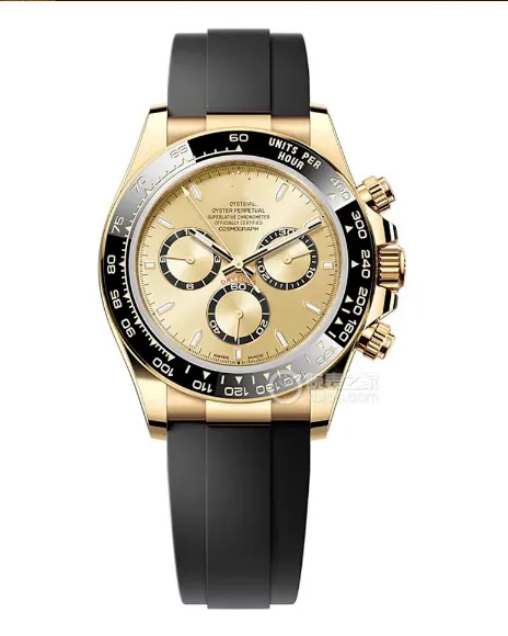 Rolex Daytona Chronograph Yellow Gold with Black Cerachrom Bezel