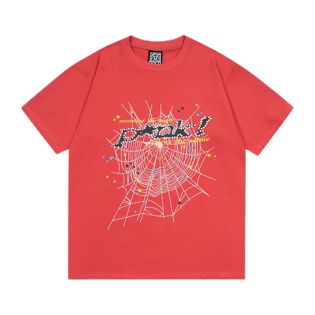 Sp5der T-Shirt Spider Web Print