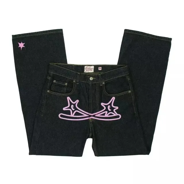 Corteiz Jeans Star Logo Embroidery