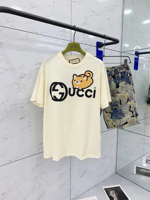 Gucci T-Shirt Shiba Inu Print