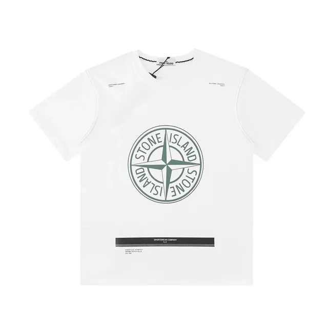 Stone Island Logo T-Shirt Compass Rose