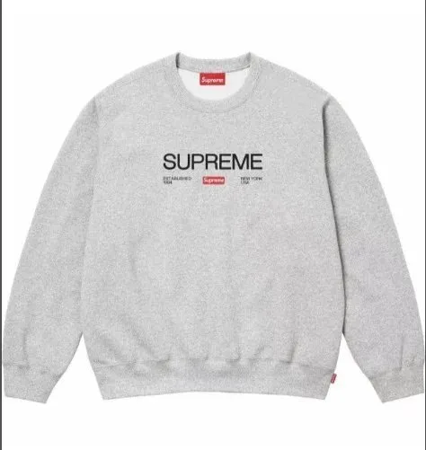 Supreme Crewneck Sweatshirt Box Logo
