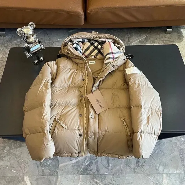 Burberry Puffer Jacket Checkered Lining