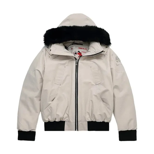 Canada Goose Bomber Jacket with Fur Trim Hood