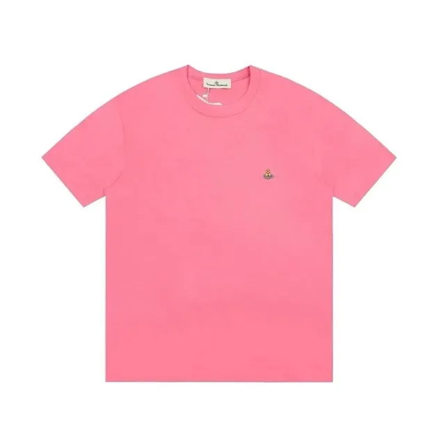 Vivienne Westwood Orb Logo Tee Solid Pink
