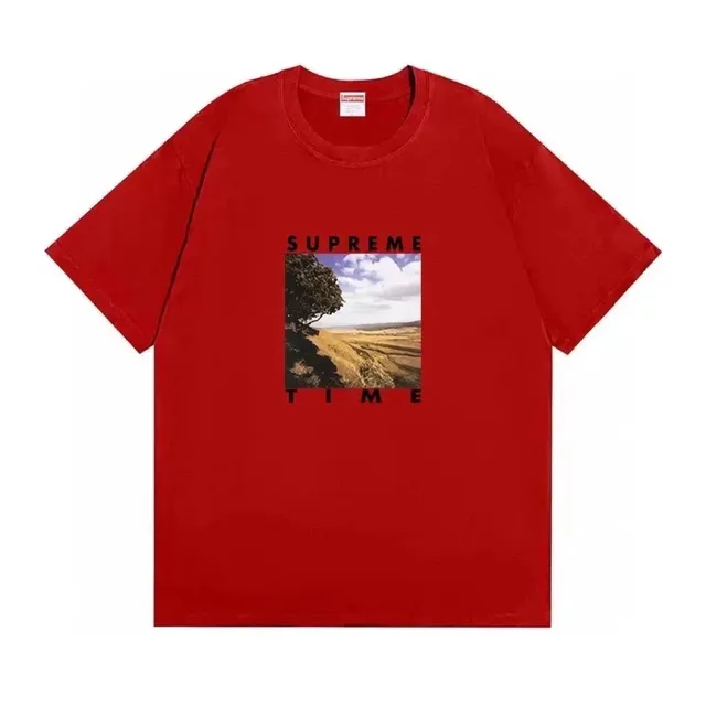 T-Shirt Supreme Time Photo