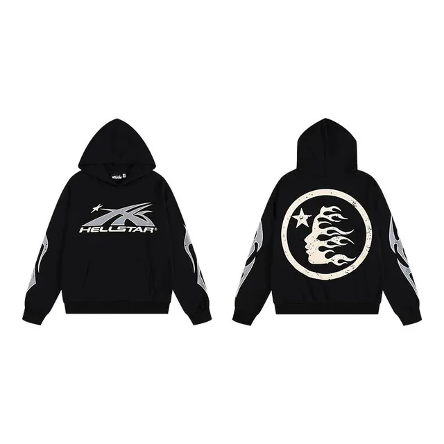 Hellstar Hoodie Flame Logo