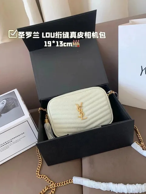 Saint Laurent Camera Bag Quilted Leather