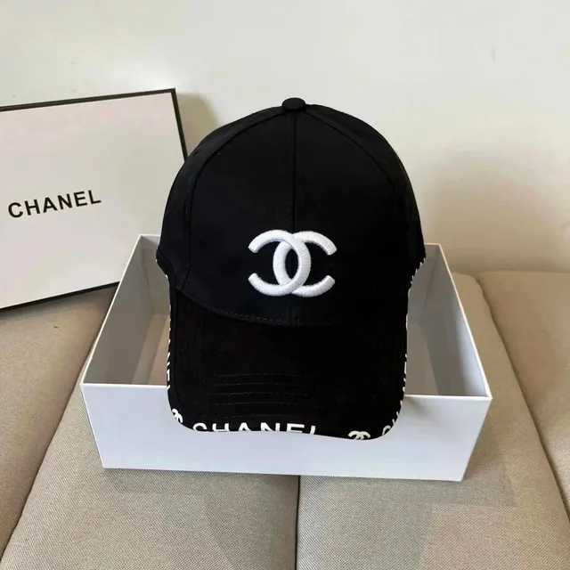 Chanel Baseball Cap CC Logo Embroidered