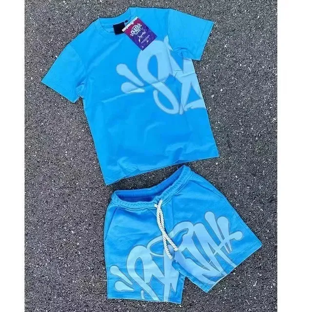 Syna World Two-Piece Set Graffiti Print