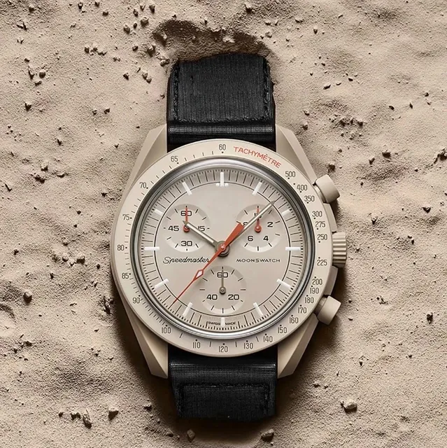 Omega Speedmaster Moonwatch Sandy Beige