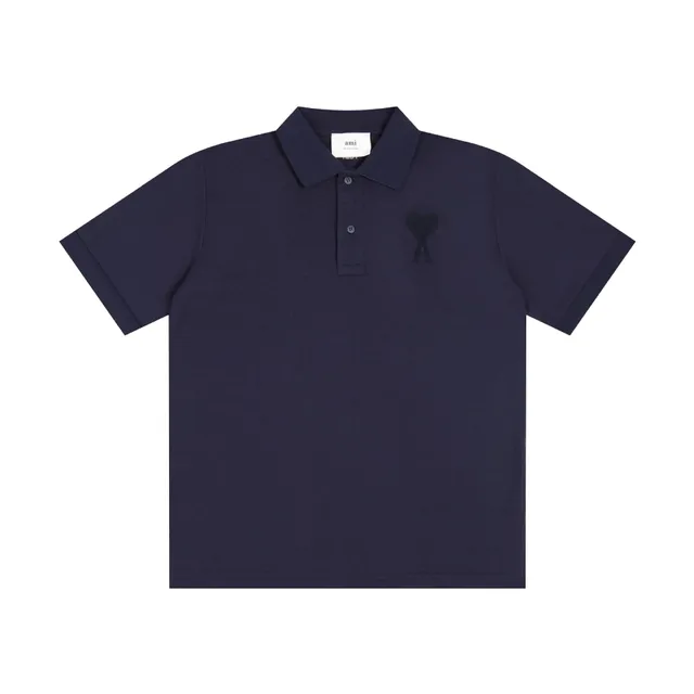 AMI Paris Polo Shirt Heart Logo