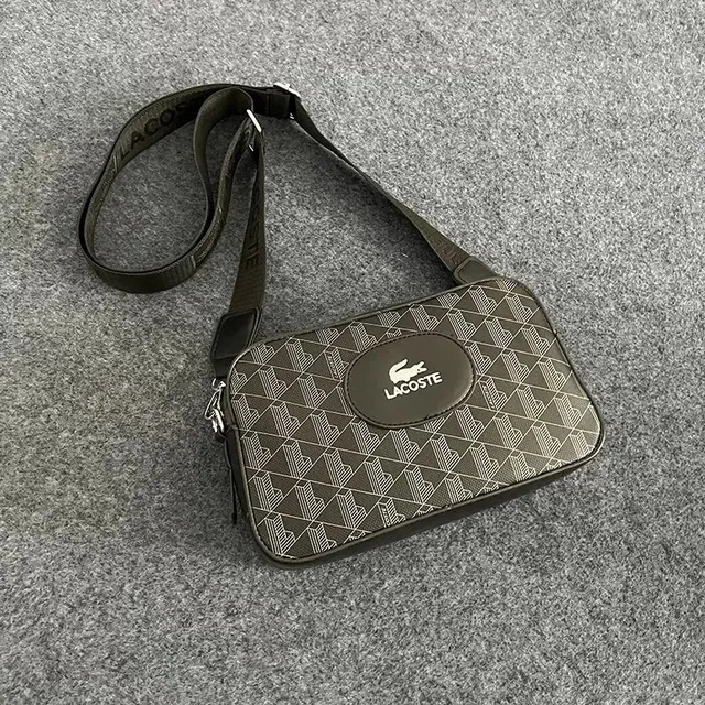 Lacoste Crossbody Bag Monogram Print