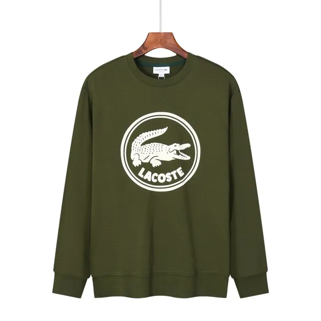 Lacoste Crewneck Sweatshirt Oversized Croc Logo