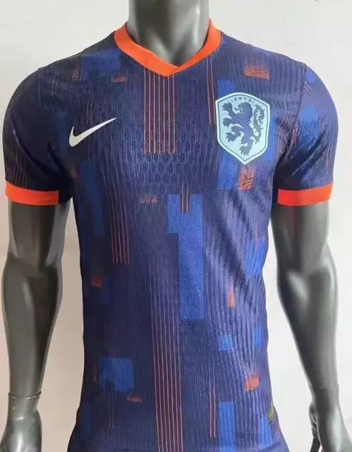 Nike × Netherlands National Team Netherlands Home Jersey 2024 Digital Pattern