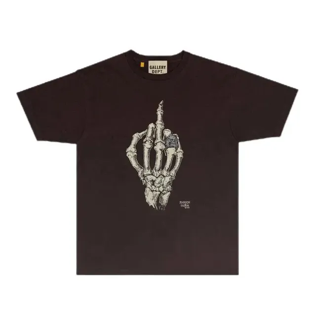 Gallery Dept. Skeleton Hand Tee Bone Print