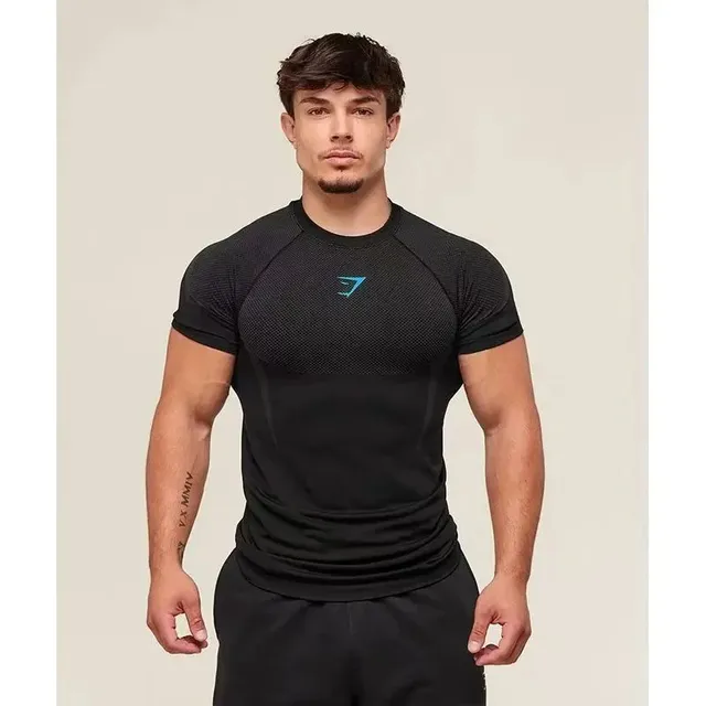 Gymshark Compression T-Shirt Mesh Panel