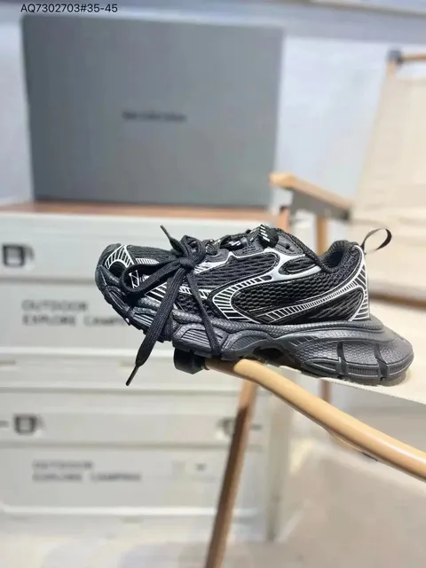 Balenciaga Triple S Black Silver
