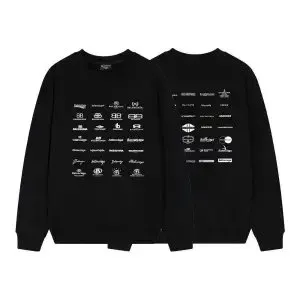 Supreme Crewneck Sweatshirt Logo Grid Print