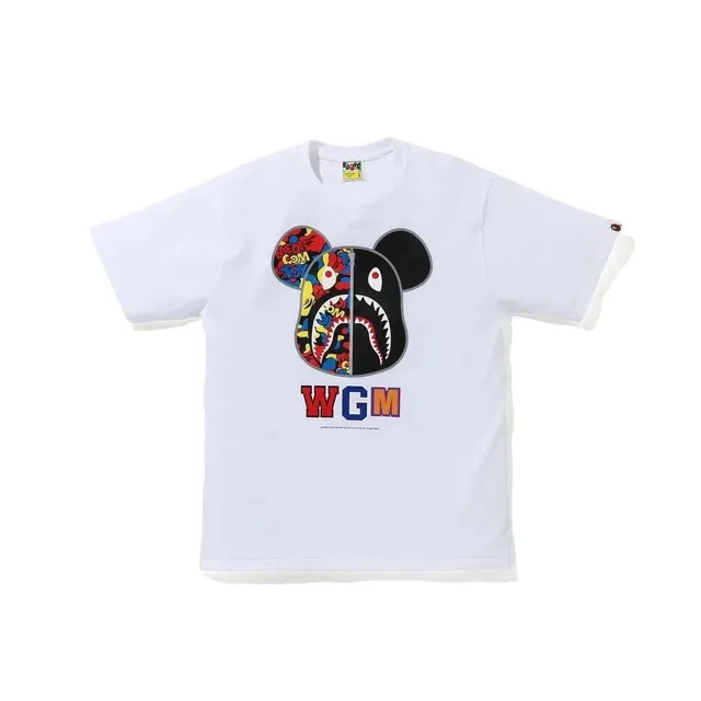 BAPE Shark Hoodie Tee WGM Collaboration