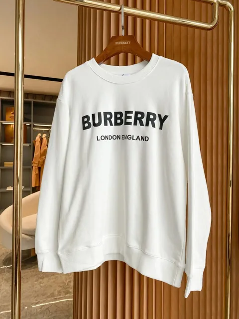 Burberry Crewneck Sweatshirt Logo Print