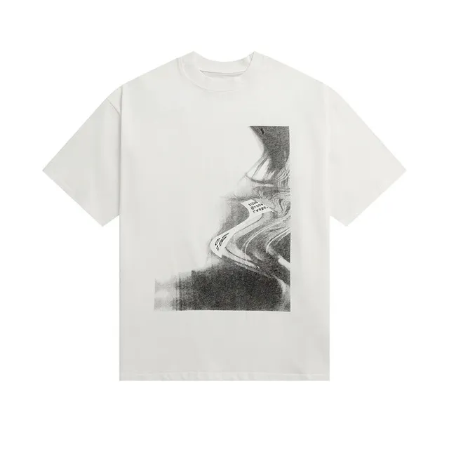 Maison Margiela Graphic T-Shirt Abstract Print