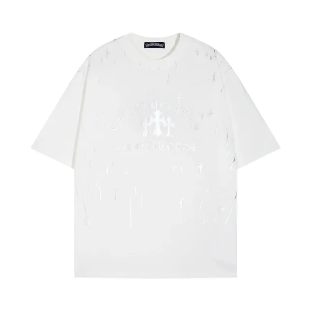 Chrome Hearts Graphic Tee Hollywood Cross Print