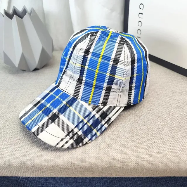 Gucci Baseball Cap Plaid