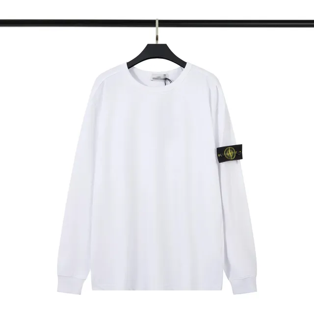 Stone Island Long-Sleeve T-Shirt Compass Patch