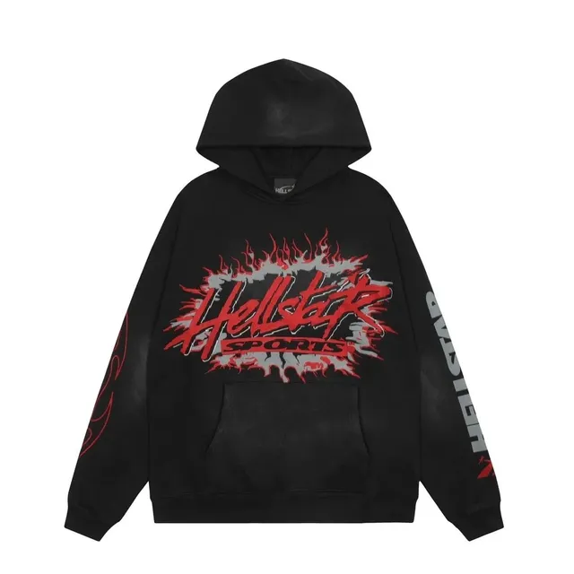 Hellstar Hooded Sweatshirt Flame Logo
