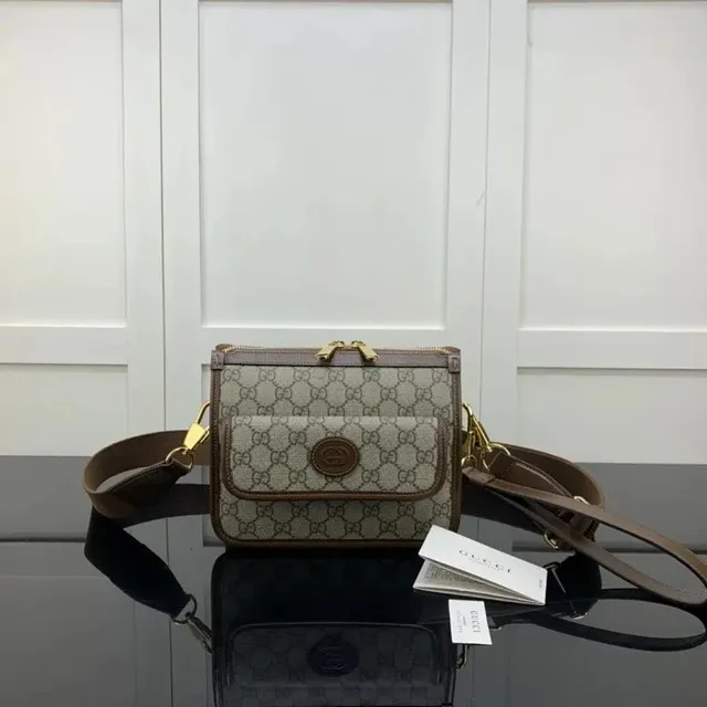 Gucci GG Marmont Mini Bag GG Supreme Canvas
