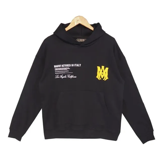 Amiri Hoodie Manufactured in Italy
