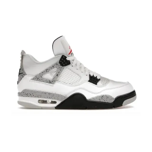 Air Jordan 4 White Cement