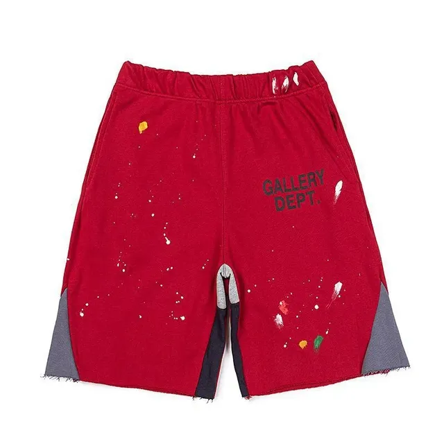 Paint Splatter Shorts Gallery Dept. Logo