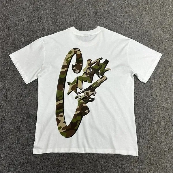 Corteiz Graphic Tee Camouflage Logo Print
