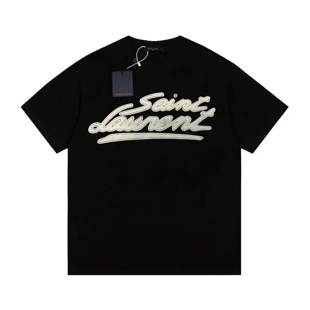 Saint Laurent Graphic T-Shirt Script Logo