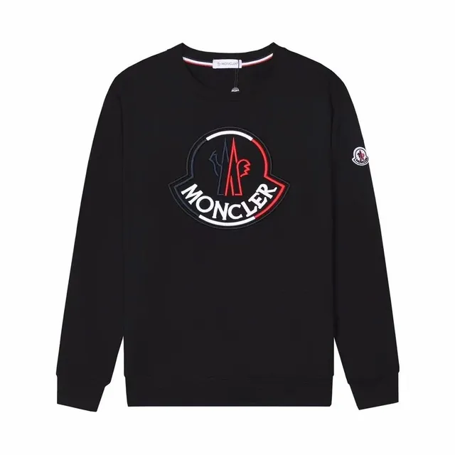 Moncler Crewneck Sweatshirt Logo Embroidered