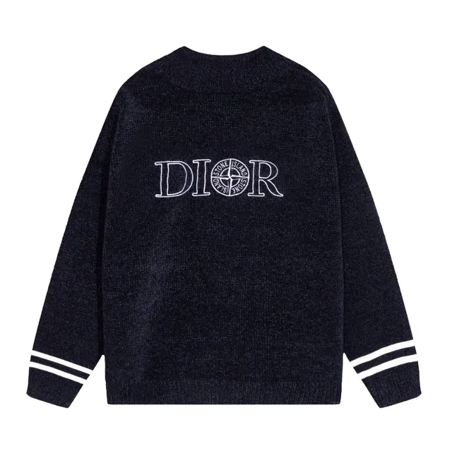 Knit Sweater Stone Island x Dior Logo