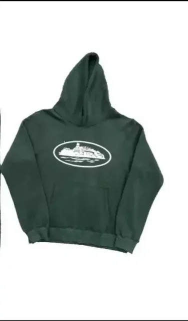 Hooded Sweatshirt Oval Logo Print