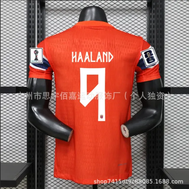 Nike Netherlands Home Jersey Haaland #9