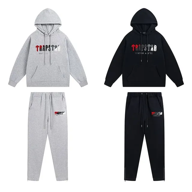 Hoodie and Jogger Set TRAPSTAR Logo