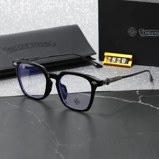 Optical Frame Chrome Hearts Logo Detail