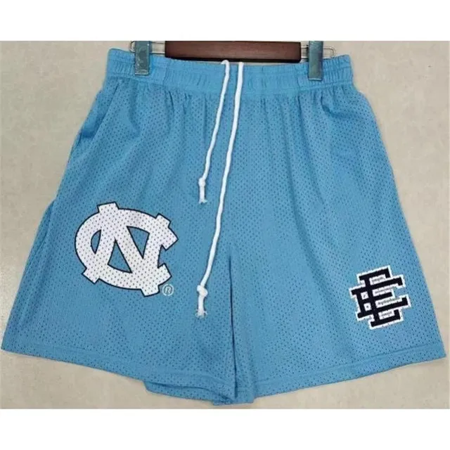 Eric Emanuel Mesh Shorts UNC Logo