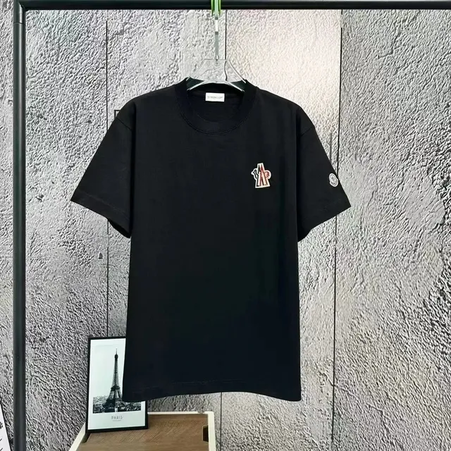 Moncler Logo T-Shirt Embroidered Logo
