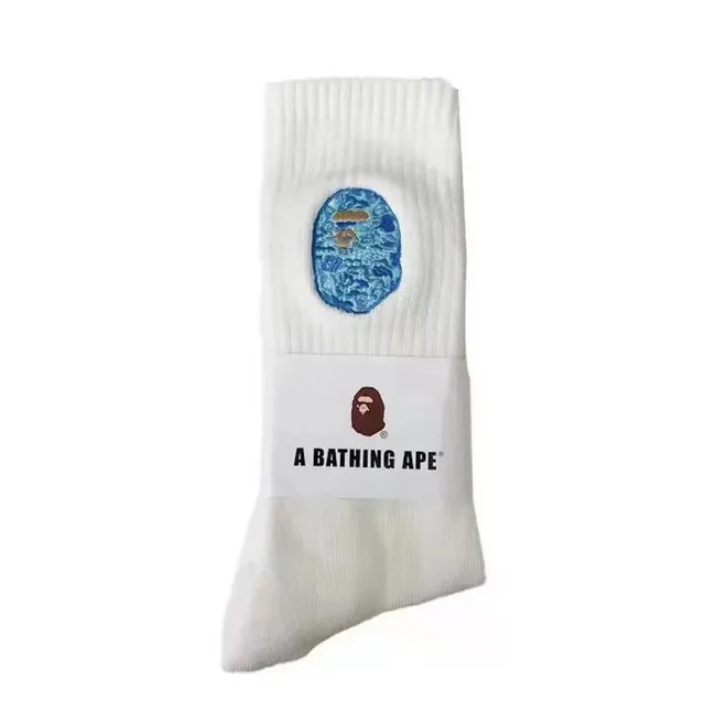 BAPE Crew Sock Earth Ape Head