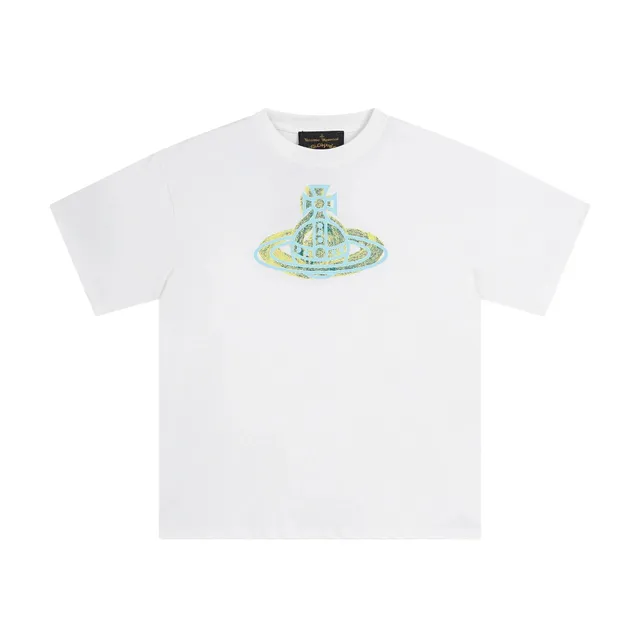 Vivienne Westwood Orb Logo Tee Multi-Color Orb Print